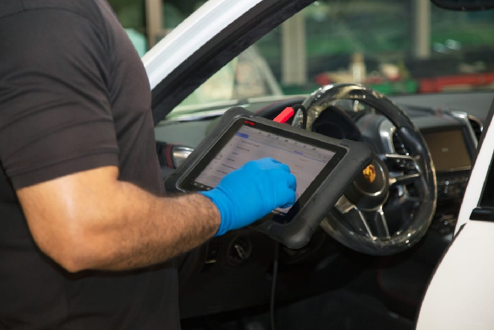 Escaneo a domicilio de caja automática